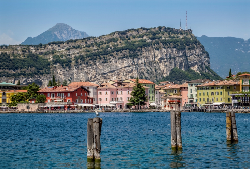 GARDASEE Uferpromenade von Torbole