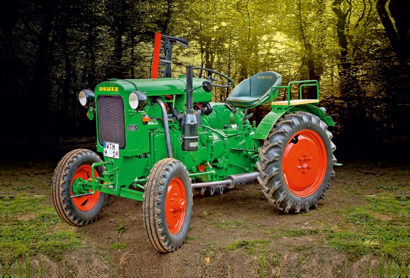 Oldtimer Traktor Deutz