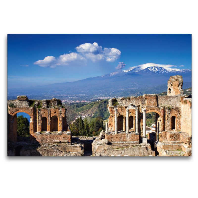 Taormina - Griechisches Theater mit Ätnablick