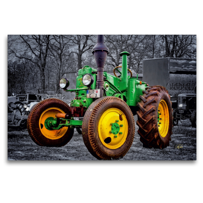 Oldtimer Traktor Le Percheron