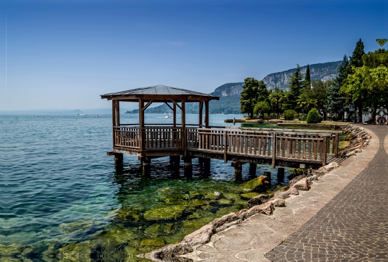 GARDASEE Uferpromenade von Garda