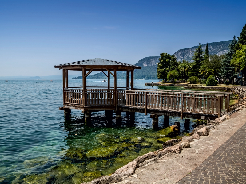 GARDASEE Uferpromenade von Garda