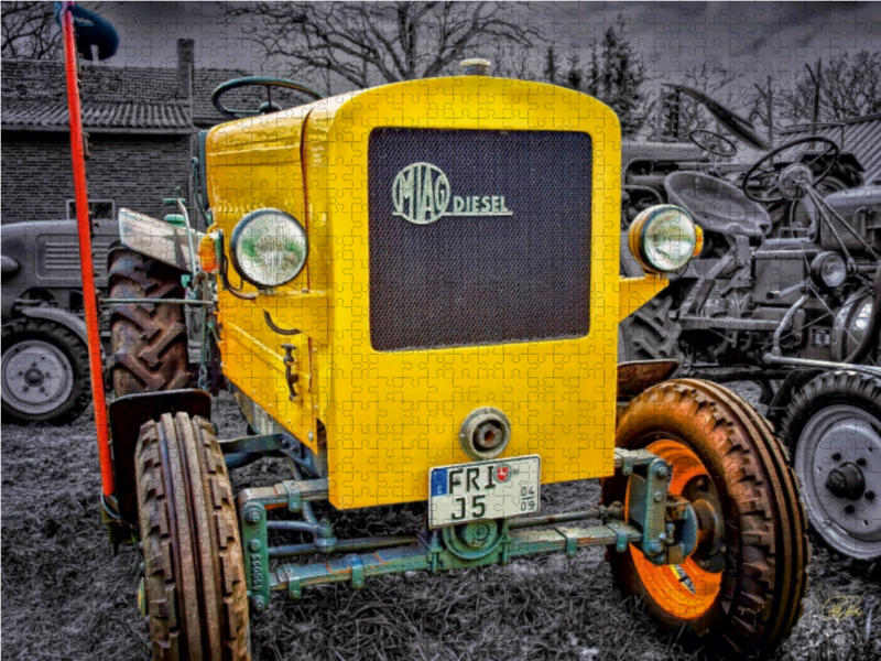 Oldtimer Traktor Miag