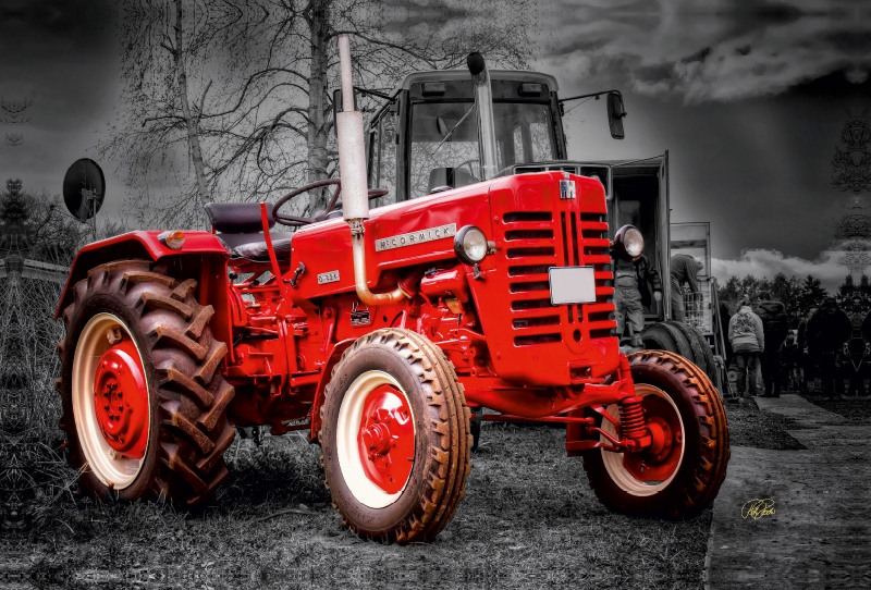 Oldtimer Traktor McCormick