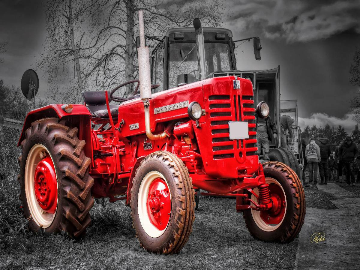 Oldtimer Traktor McCormick