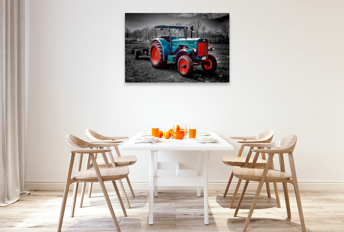 Oldtimer Traktor Hanomag