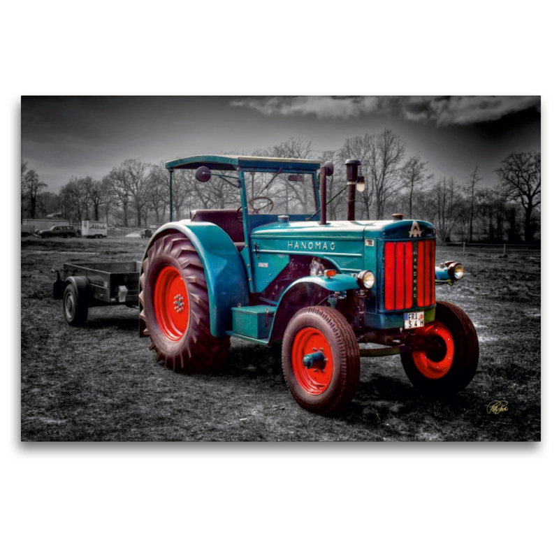 Oldtimer Traktor Hanomag