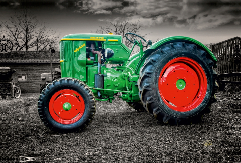 Oldtimer Traktor Deutz