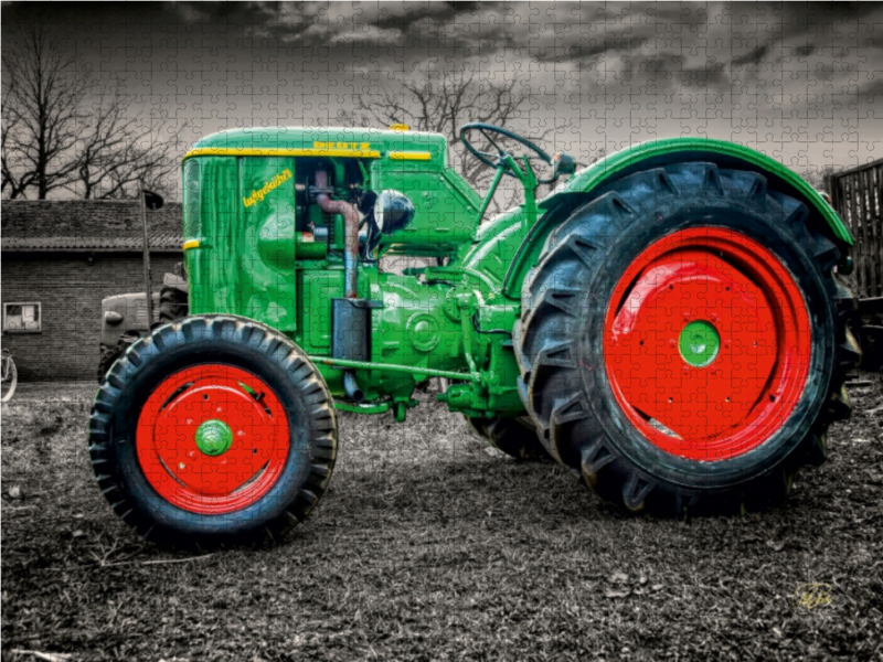 Oldtimer Traktor Deutz