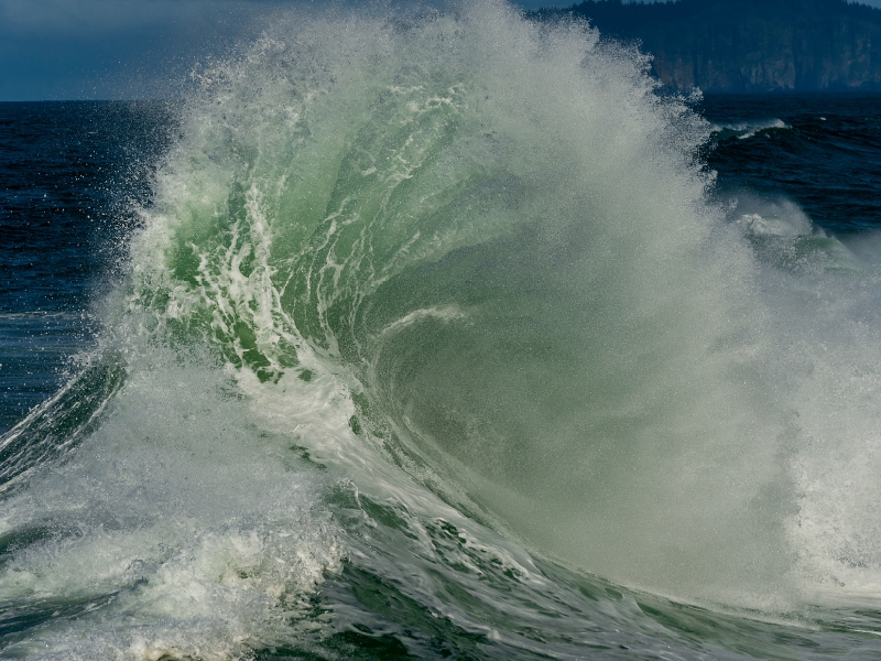 Wellen bei Cape Kiwanda