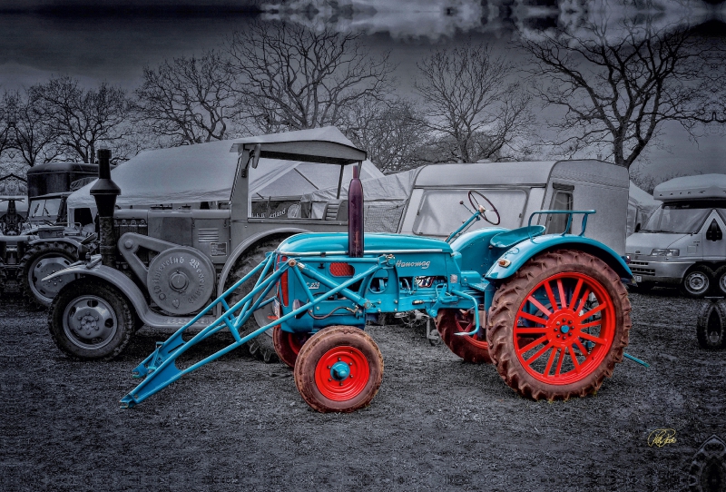 Oldtimer Traktor Hanomag