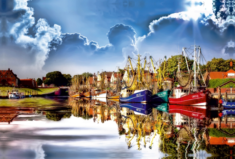 Der Hafen Greetsiel