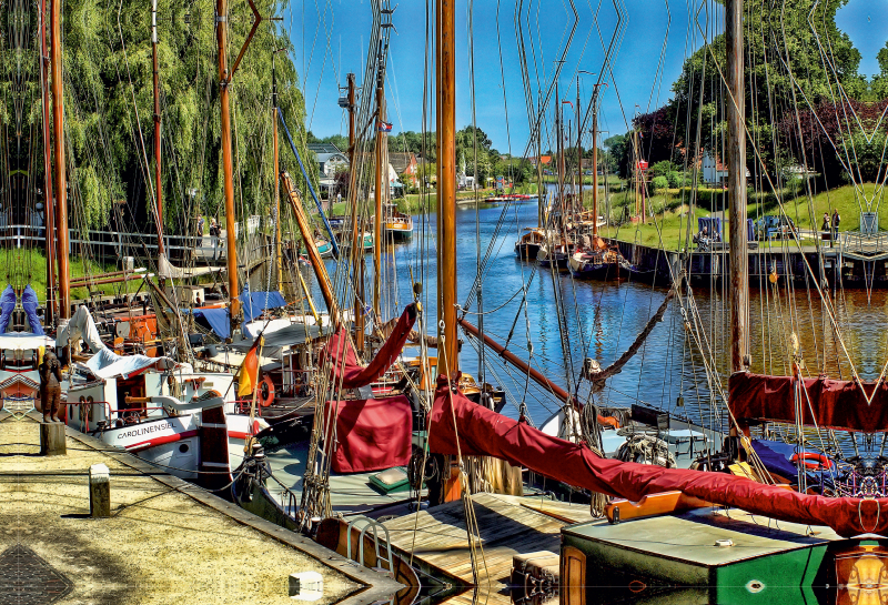 Der Hafen Carolinensiel