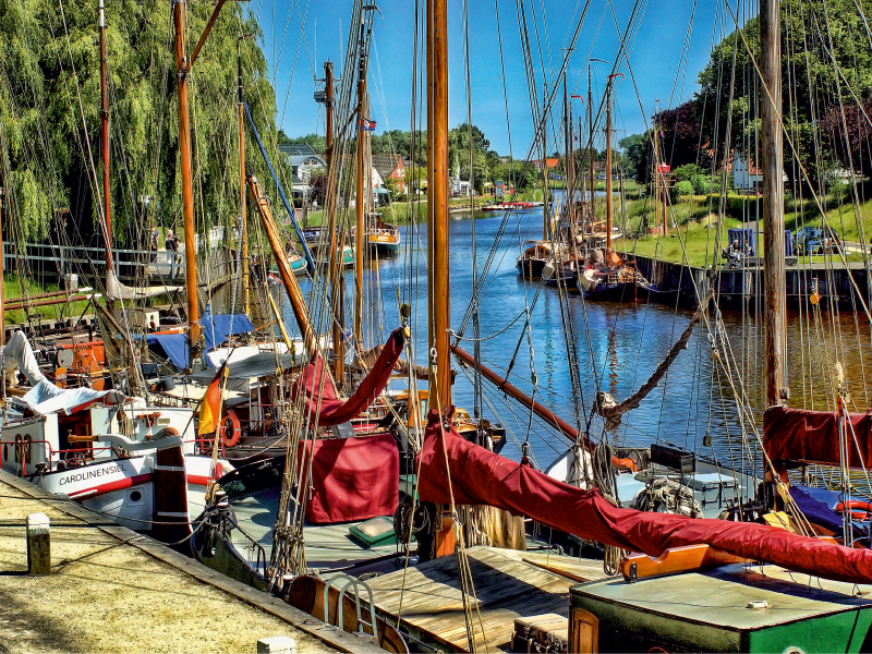 Der Hafen Carolinensiel