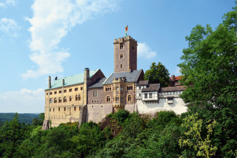 Die Wartburg bei Eisenach