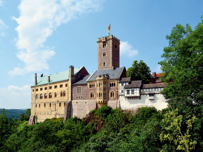 Die Wartburg bei Eisenach