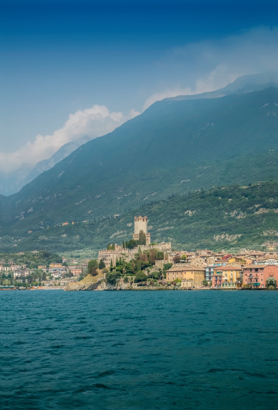 MALCESINE Skaligerkastell und Altstadt