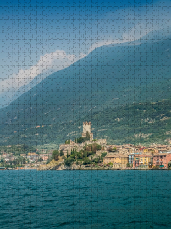 MALCESINE Skaligerkastell und Altstadt