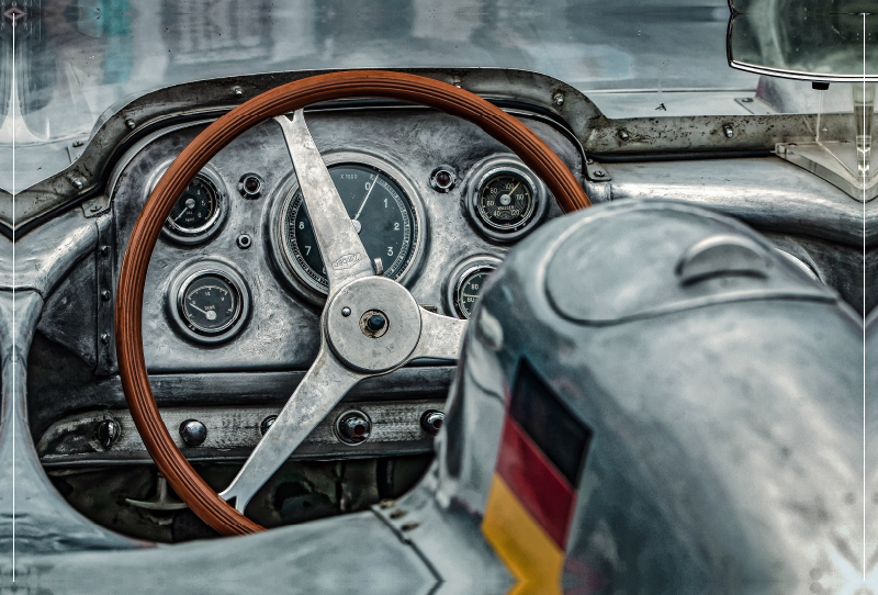 Mercedes Benz 300 SLR, 1957. 2975 ccm, 215 PS, 250 kmh