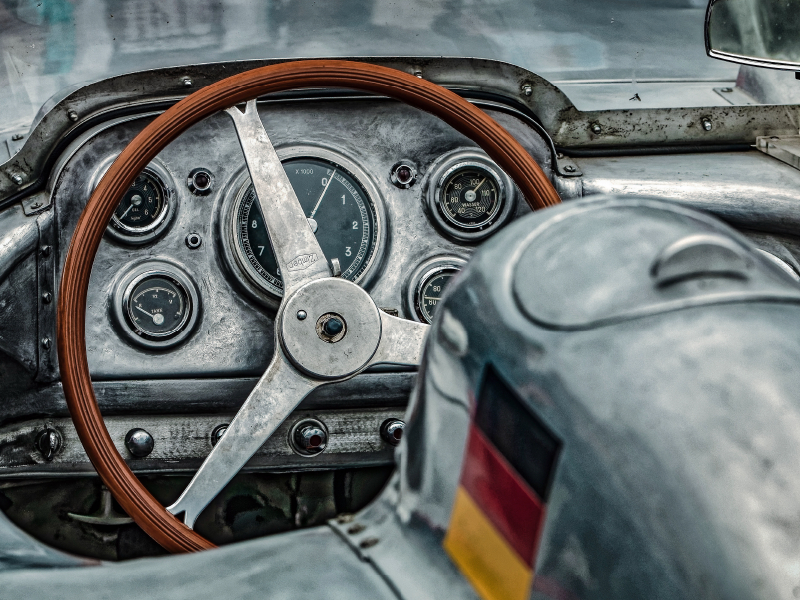 Mercedes Benz 300 SLR, 1957. 2975 ccm, 215 PS, 250 kmh