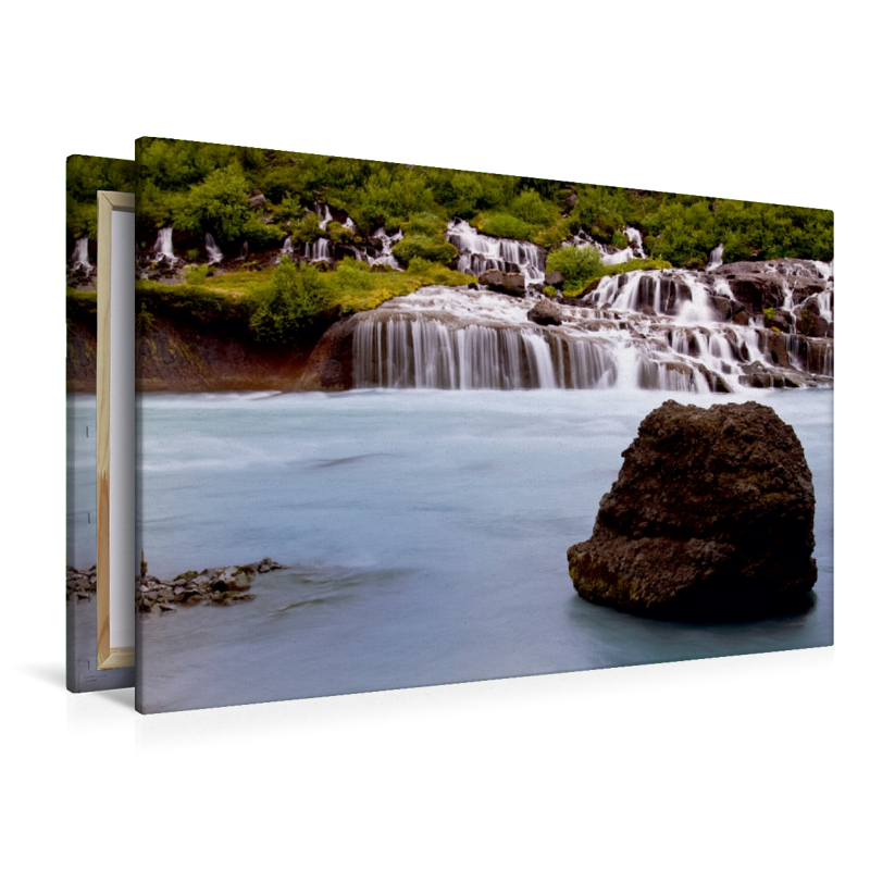 Hraunfossar – Wasserfall in Westisland