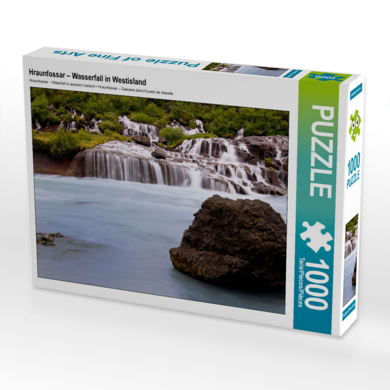 Hraunfossar – Wasserfall in Westisland