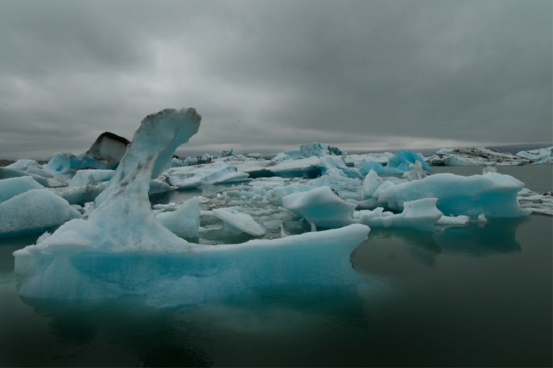 Gletscherlagune von Jökulsarlon, Island