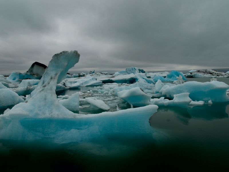 Gletscherlagune von Jökulsarlon, Island