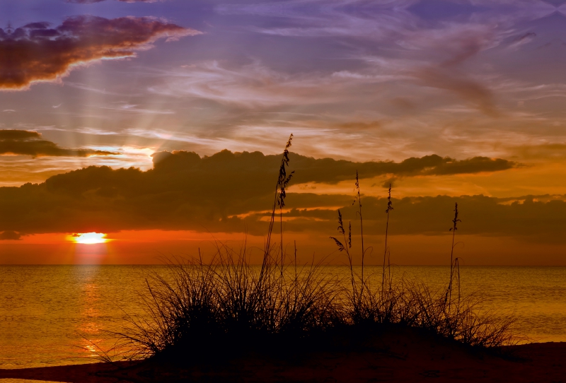 Herrlicher Sonnenuntergang in Bonita Springs