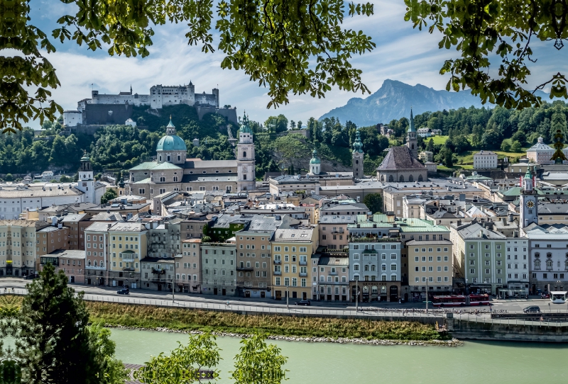 SALZBURG Wunderschöner Blick auf die Altstadt