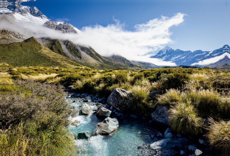 Hooker Valley - Südinsel