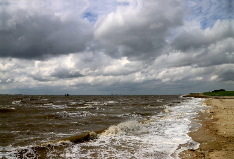 Wellen der Nordsee