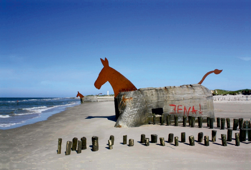 Am Strand von Blåvand (Blavand)