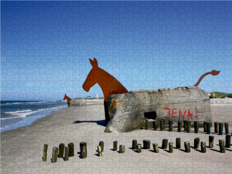 Am Strand von Blåvand (Blavand)