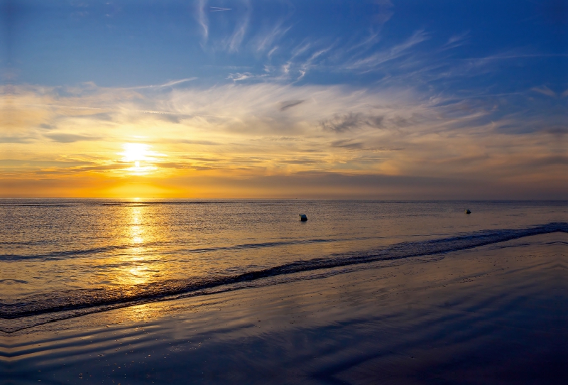 Sonnenuntergang in St. Peter-Ording