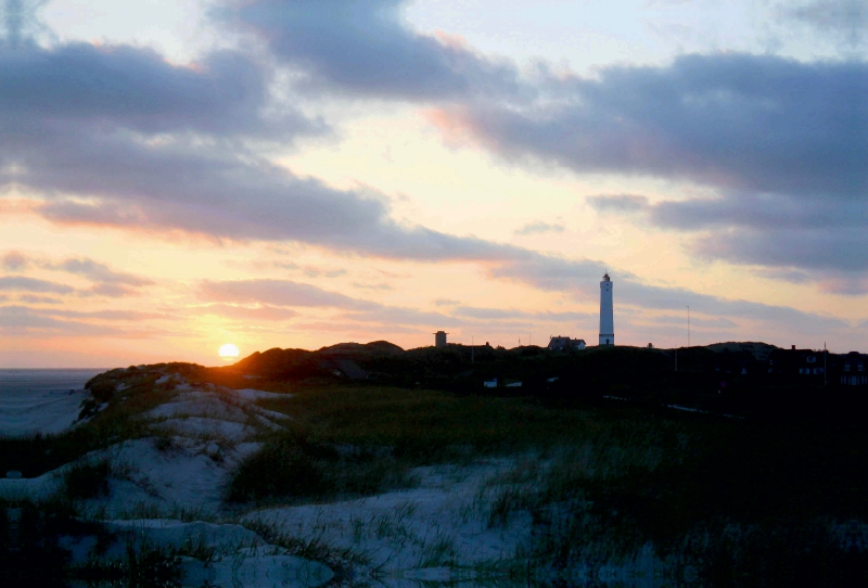 Sonnenuntergang in Blåvand