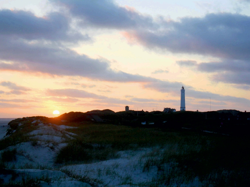 Sonnenuntergang in Blåvand