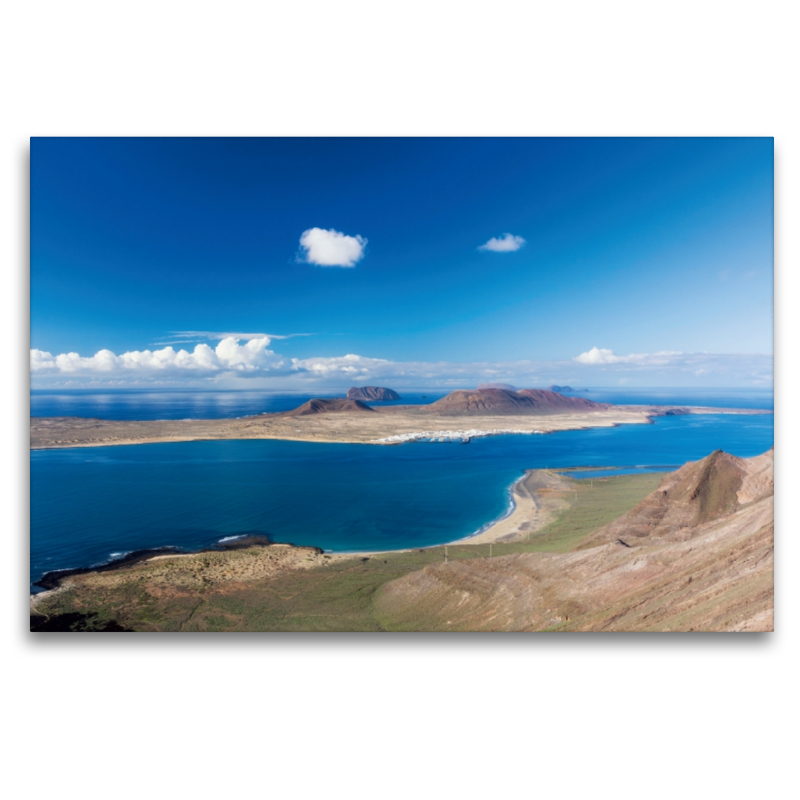 Blick auf La Graciosa v. Mirador del Rio