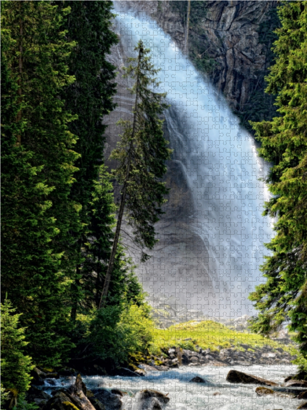 Krimmler Wasserfälle im Salzburger Land (Österreich)