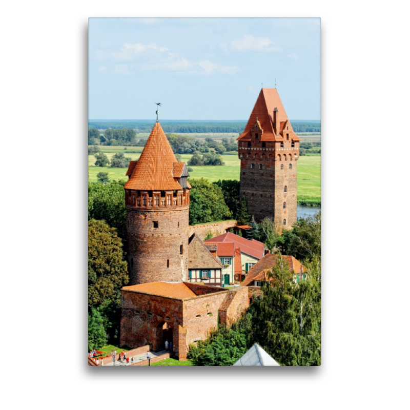 Gefängnisturm und Burgfried von Tangermünde (Sachsen-Anhalt, Deutschland)