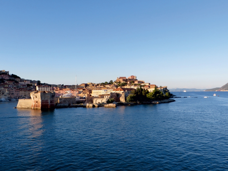 Blick auf Portoferraio