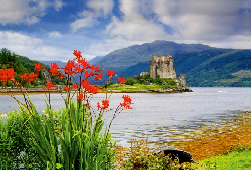 Eilean Donan Castle bei Dornie