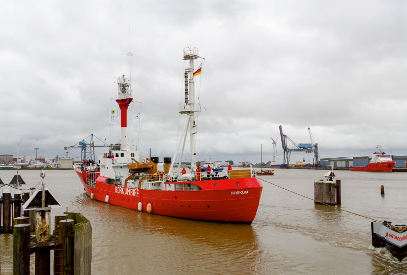 Borkum Riff im Industriehafen