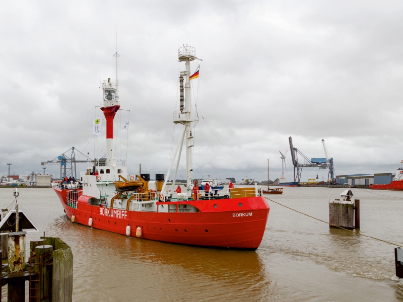 Borkum Riff im Industriehafen