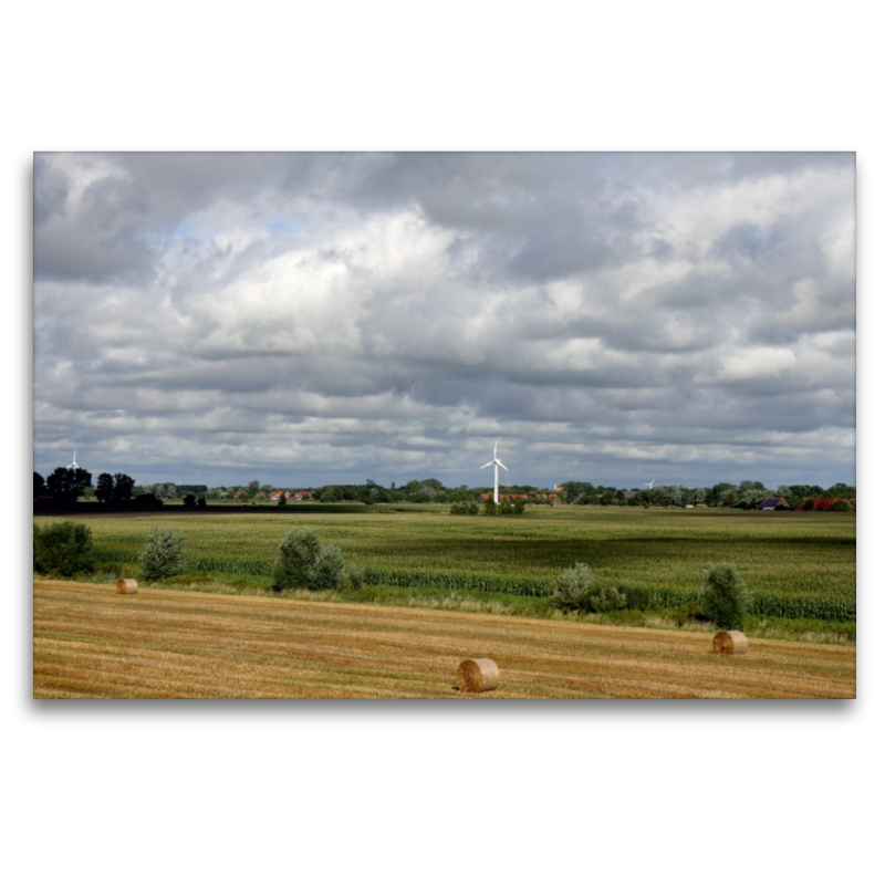 Ostfriesland nach der Weizenernte