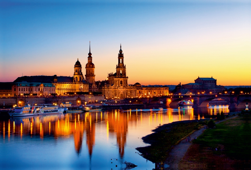 Dresden am Abend