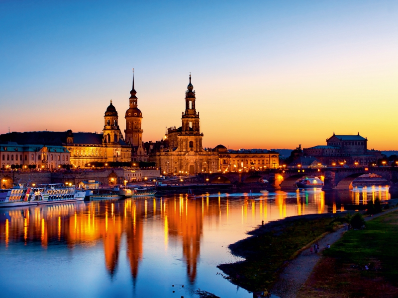 Dresden am Abend