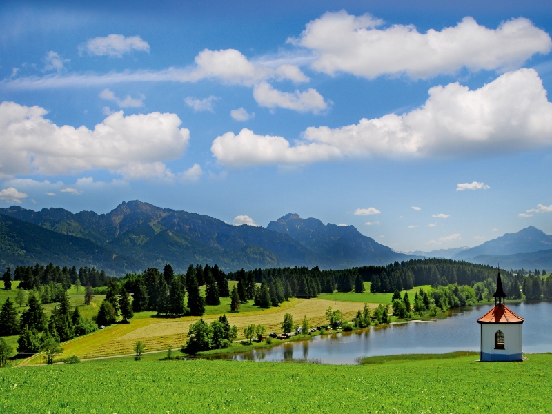 Kapelle bei Hegratsried, Ostallgäu