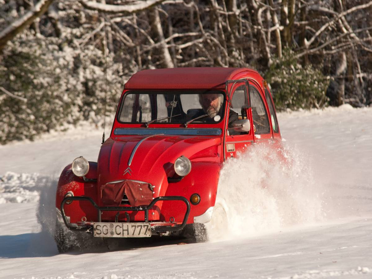 Fahrspaß im Pulverschnee