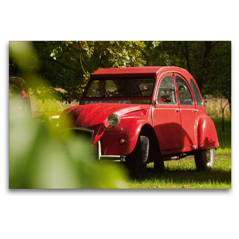 2CV nach einem Regenguss